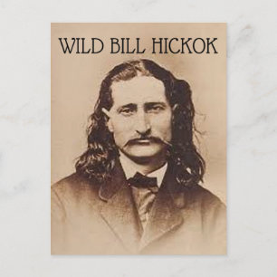 CARTES POSTALES WILD BILL HICKOK
