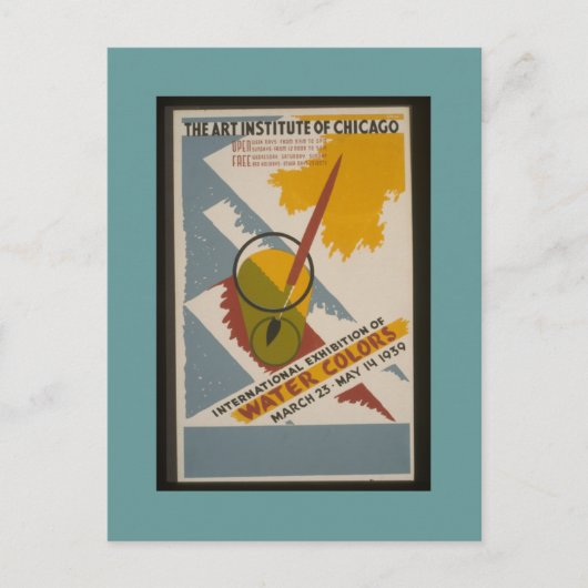 Cartes postales WPA Chicago-AIC (Devant)