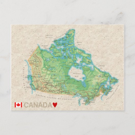 CARTES POSTCARDS ♥ Canada (Devant)