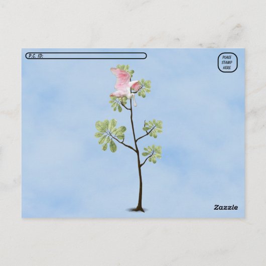 Cartes postfranchissement - Carte postale Porte-Ca (Dos)