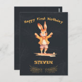 Cartes pour animaux d'anniversaire (Devant / Derrière)