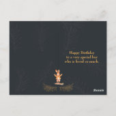 Cartes pour animaux d'anniversaire (Dos)