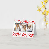 Cartes pour animaux de compagnie personnalisées - (Fleur jaune)