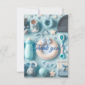 Cartes pour bébé Merci (Devant)