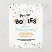 Cartes pour bébé 'Poppin' Bottles and Stacking Boo (Devant)