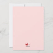 CARTES POUR FÊTES ANNUELLES かわいいジャックラッセルテリアのクリスマスカード♡ (Dos)