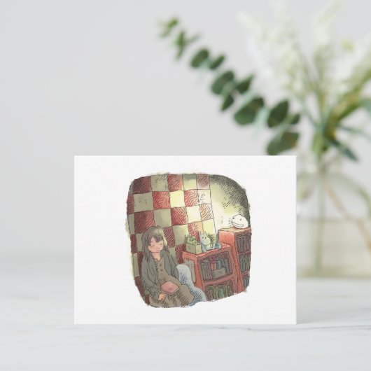 CARTES POUR FÊTES ANNUELLES さやしにじ (Debout devant)