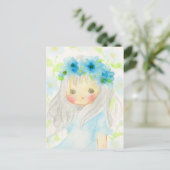 CARTES POUR FÊTES ANNUELLES ぴゅあ (Debout devant)