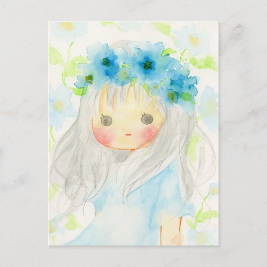 CARTES POUR FÊTES ANNUELLES ぴゅあ (Devant)