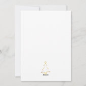 CARTES POUR FÊTES ANNUELLES 可愛いねこのクリスマスカード♡ (Dos)