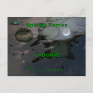 Cartes Pour Fêtes Annuelles 10e groupe des forces spéciales son berets verts V