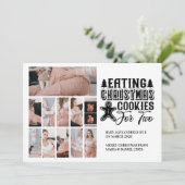 Cartes Pour Fêtes Annuelles 11 Cookies de Noël photo pour 2 Grossesse (Debout devant)