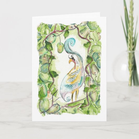 Cartes Pour Fêtes Annuelles 12 Jours de Noël (Devant)