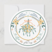 Cartes Pour Fêtes Annuelles 12 Jours de Noël Cinq (Devant)