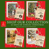 Cartes Pour Fêtes Annuelles 12 Jours De Noël Doggie 9