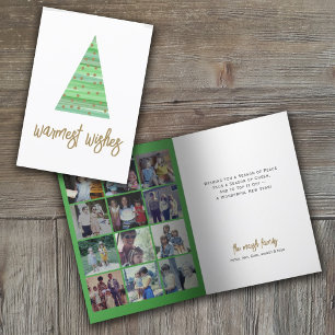 Cartes Pour Fêtes Annuelles 12 Photo - Chaleurest Wishes Christmas Tree Orname