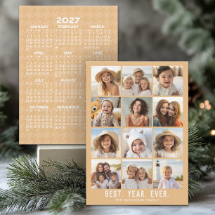 Cartes Pour Fêtes Annuelles 12 photos en collage Meilleure année jamais - Cale