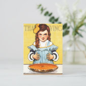 CARTES POUR FÊTES ANNUELLES 1905! "GREAT EXPECTATIONS" FOR PUMPKIN PIE (Debout devant)