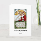 Cartes Pour Fêtes Annuelles 1er janvier (Dos)