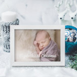 Cartes Pour Fêtes Annuelles 1er Noël<br><div class="desc">Carte de vacances de 1er Noël pour bébé. Crédit photo Photographie © Storytree Studios,  Stanford,  CA. L'image modèle doit être remplacée par votre propre photo</div>