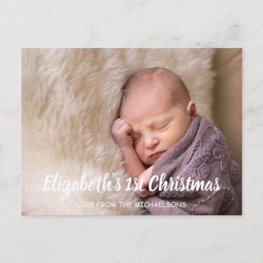 Cartes Pour Fêtes Annuelles 1er Noël (Devant)