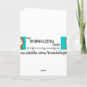 Cartes Pour Fêtes Annuelles 1er Noël du bébé (Dos)