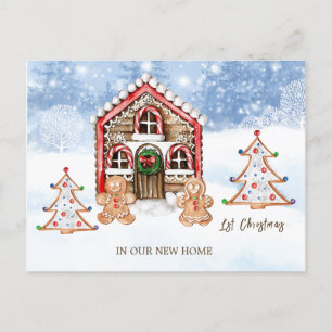 Cartes Pour Fêtes Annuelles 1er Noël Nouvelle maison Noël