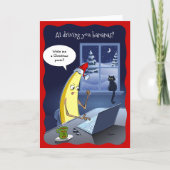 Cartes Pour Fêtes Annuelles 2025 Drôle Banane AI Noël (Devant)