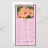 Cartes Pour Fêtes Annuelles 2026 Calendar (Devant / Derrière)