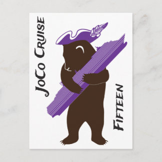 Cartes Pour Fêtes Annuelles 2026 JoCo Cruise On-board Postcard