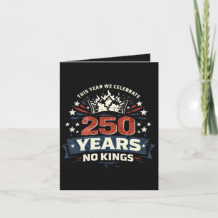 Cartes Pour Fêtes Annuelles 250 Ans Pas De Rois Patriotique