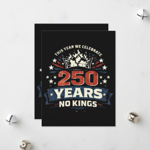 Cartes Pour Fêtes Annuelles 250 Ans Pas De Rois Patriotique