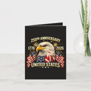 Cartes Pour Fêtes Annuelles 250e anniversaire États-Unis 1776-2026