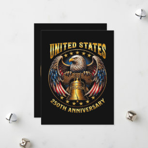 Cartes Pour Fêtes Annuelles 250e anniversaire Jour de l'indépendance 1776 2026