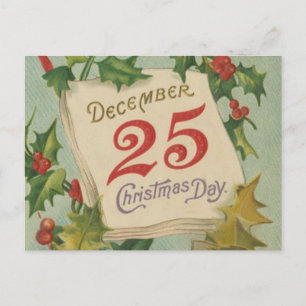 Cartes Pour Fêtes Annuelles 25 décembre Jour de Noël