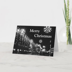 Cartes Pour Fêtes Annuelles 26 novembre 1960 : Lumières de Noël de la ville