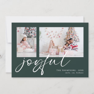 Cartes Pour Fêtes Annuelles 2 Photo 2026 Calendrier Joyeux Noël Vert