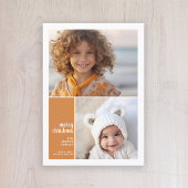 Cartes Pour Fêtes Annuelles 2 Photo Mini Noël Noël terre cuite