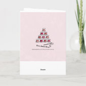 Cartes Pour Fêtes Annuelles 2e anniversaire de mariage de coton (Dos)