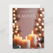 CARTES POUR FÊTES ANNUELLES 3. (Devant / Derrière)