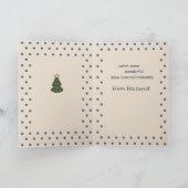 Cartes Pour Fêtes Annuelles 3282 Snowman Holiday Tree (Intérieur)