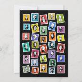 Cartes Pour Fêtes Annuelles 32 portraits graphiques des plus grands compositeu (Devant)