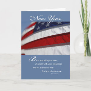 Cartes Pour Fêtes Annuelles 3392 nouvelles années patriotiques