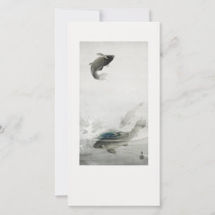 Cartes Pour Fêtes Annuelles 3 carpes