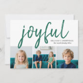 Cartes Pour Fêtes Annuelles 3 Collage photo - Bonnes Fêtes joyeux (Devant)