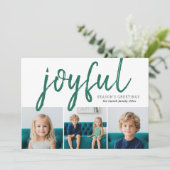 Cartes Pour Fêtes Annuelles 3 Collage photo - Bonnes Fêtes joyeux (Debout devant)