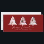 Cartes Pour Fêtes Annuelles 3 Forme d'arbre Photos Bourgogne Joyeux Noël<br><div class="desc">Minimaliste 3 Forme d'arbre Photos Bourgogne Joyeux Noël. Disponible numériquement et imprimé. Joyeux Noël est dans un script stylé. Remplacez facilement l'échantillon de trois images par la vôtre et personnalisez avec vos noms sur le devant.</div>