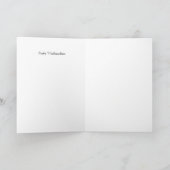 Cartes Pour Fêtes Annuelles « 3 hommes de neige joyeux, conception de collage (Intérieur)