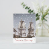 CARTES POUR FÊTES ANNUELLES 3 JOYEUSES FÊTES (Debout devant)