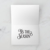 Cartes Pour Fêtes Annuelles 3 Oiseaux sur une branche (Intérieur)